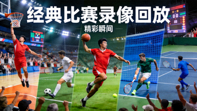 经典比赛录像回放视频封面展示精彩瞬间